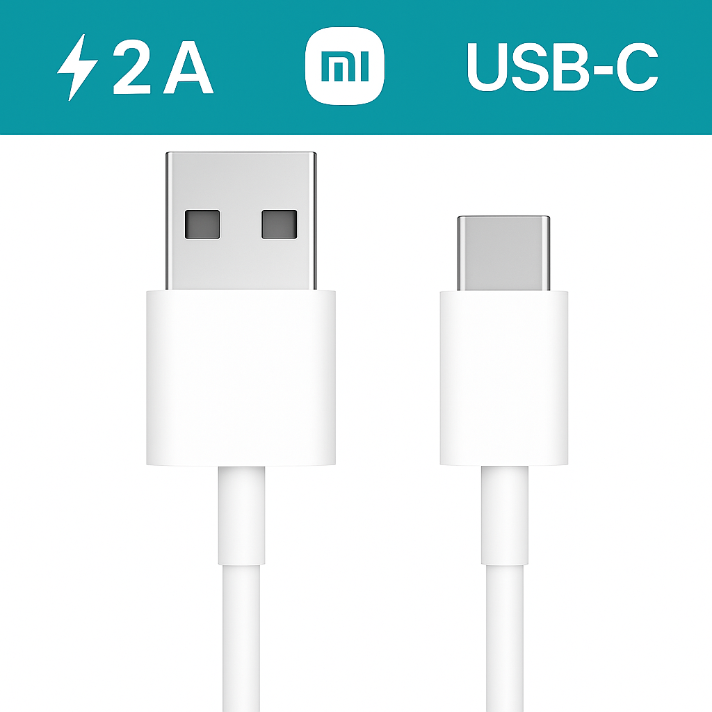 Câble Xiaomi USB-C  – Charge standard jusqu’à 27W – 1 mètre