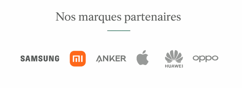 Nos marques de chargeur rapide